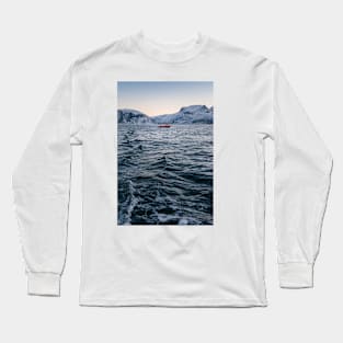 Lake with Mountains Long Sleeve T-Shirt